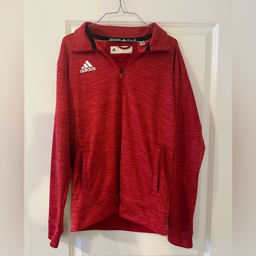 ADIDAS Like New Climalite Quarter Zip